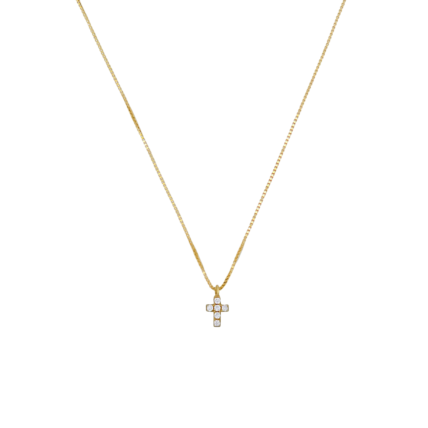 CROCE DIAMOND COLLANA - ORO