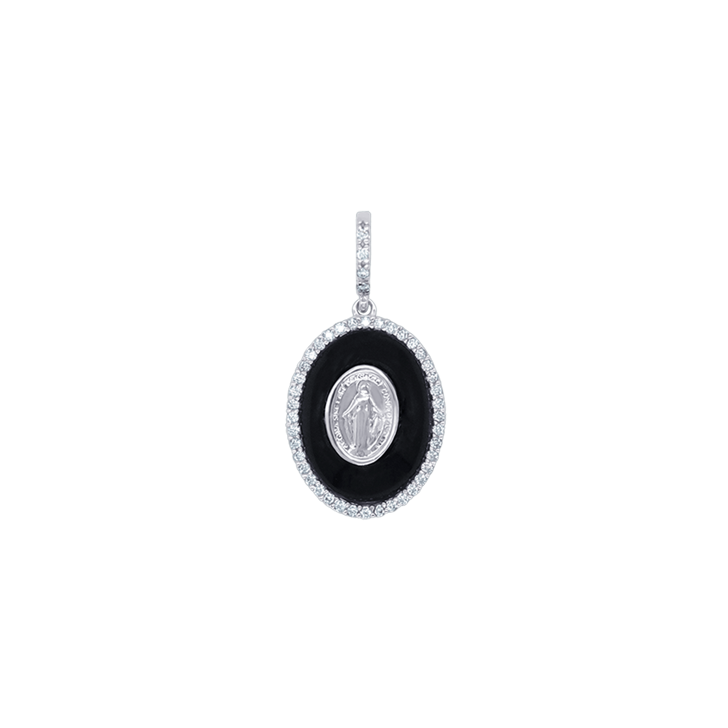 MIRACULOUS MEDAGLIA PENDENTE - ARGENTO E ZIRCONIA