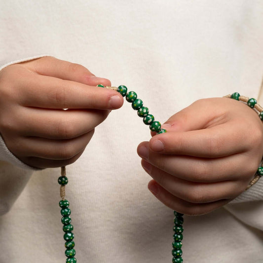 CHILDREN’S ROSARIO - GREEN LEGNO