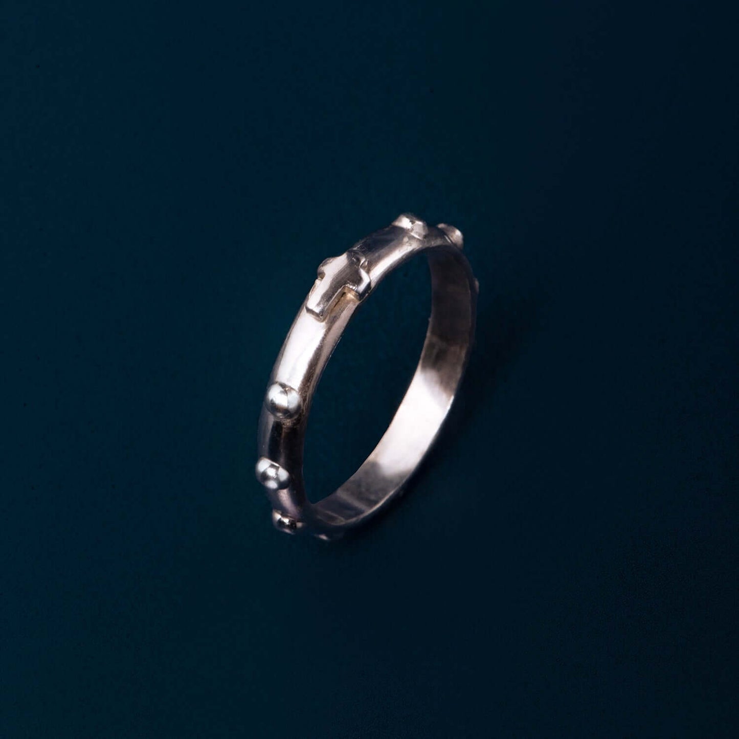 ROSARIO ANELLO - BIANCO ORO