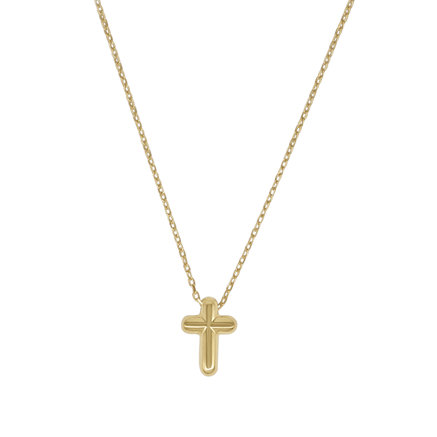 COLLANA CROCE - GOLDEN ARGENTO
