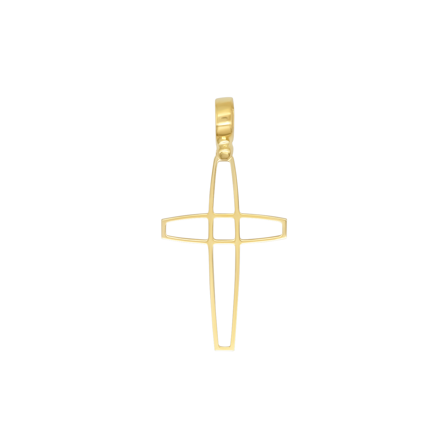OPEN PENDENTE CROCE - GOLDEN ARGENTO