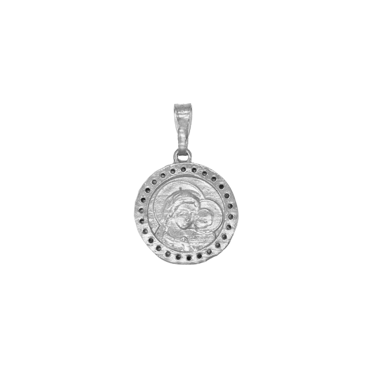 POPE LEO XIV - MEDAGLIA - ARGENTO E ZIRCONIA