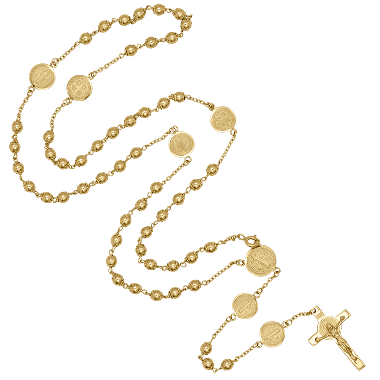 ST BENEDICT - ROSARIO - ORO