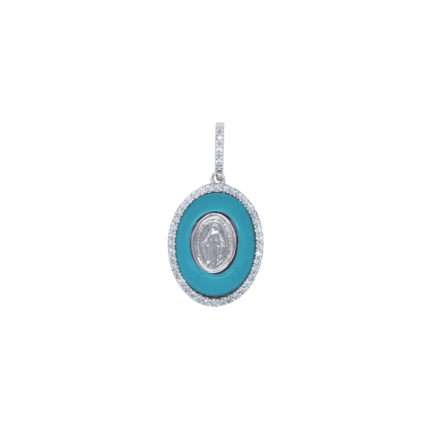 MIRACULOUS MEDAGLIA PENDENTE - ARGENTO E ZIRCONIA