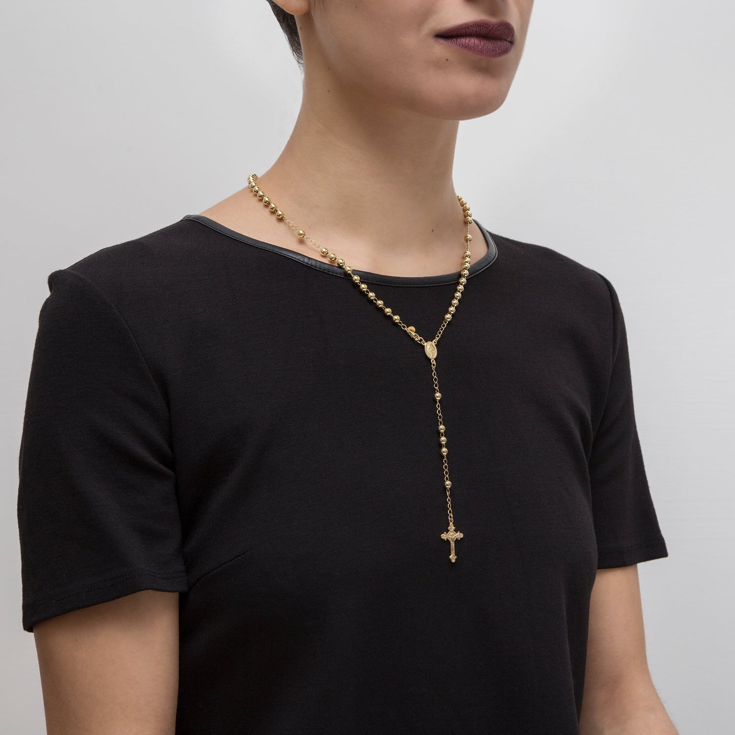 COLLANA ROSARIO - VERMEIL ARGENTO