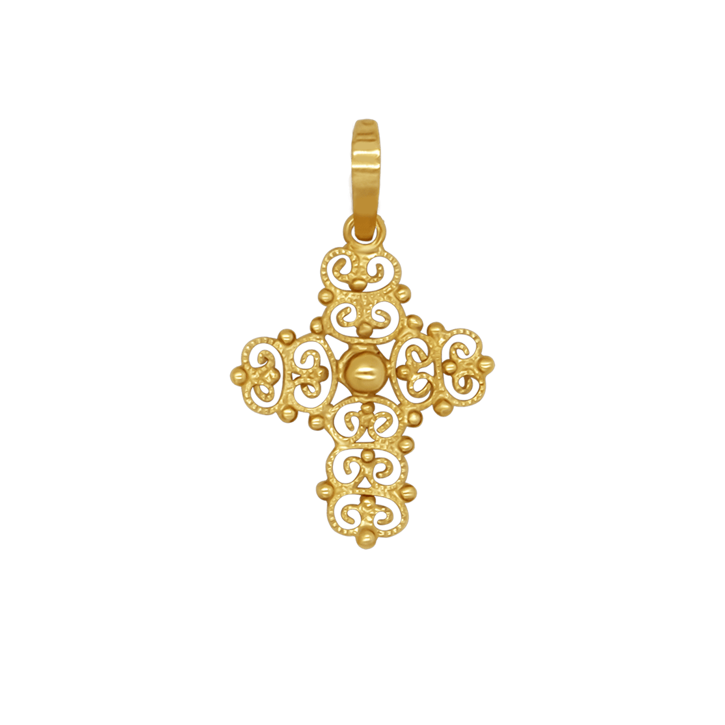 MADREVITATO PENDENTE CROCE - ORO