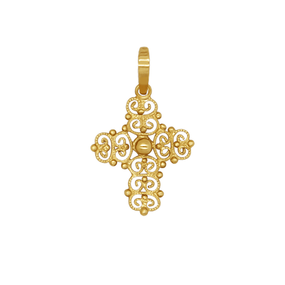 MADREVITATO PENDENTE CROCE - ORO