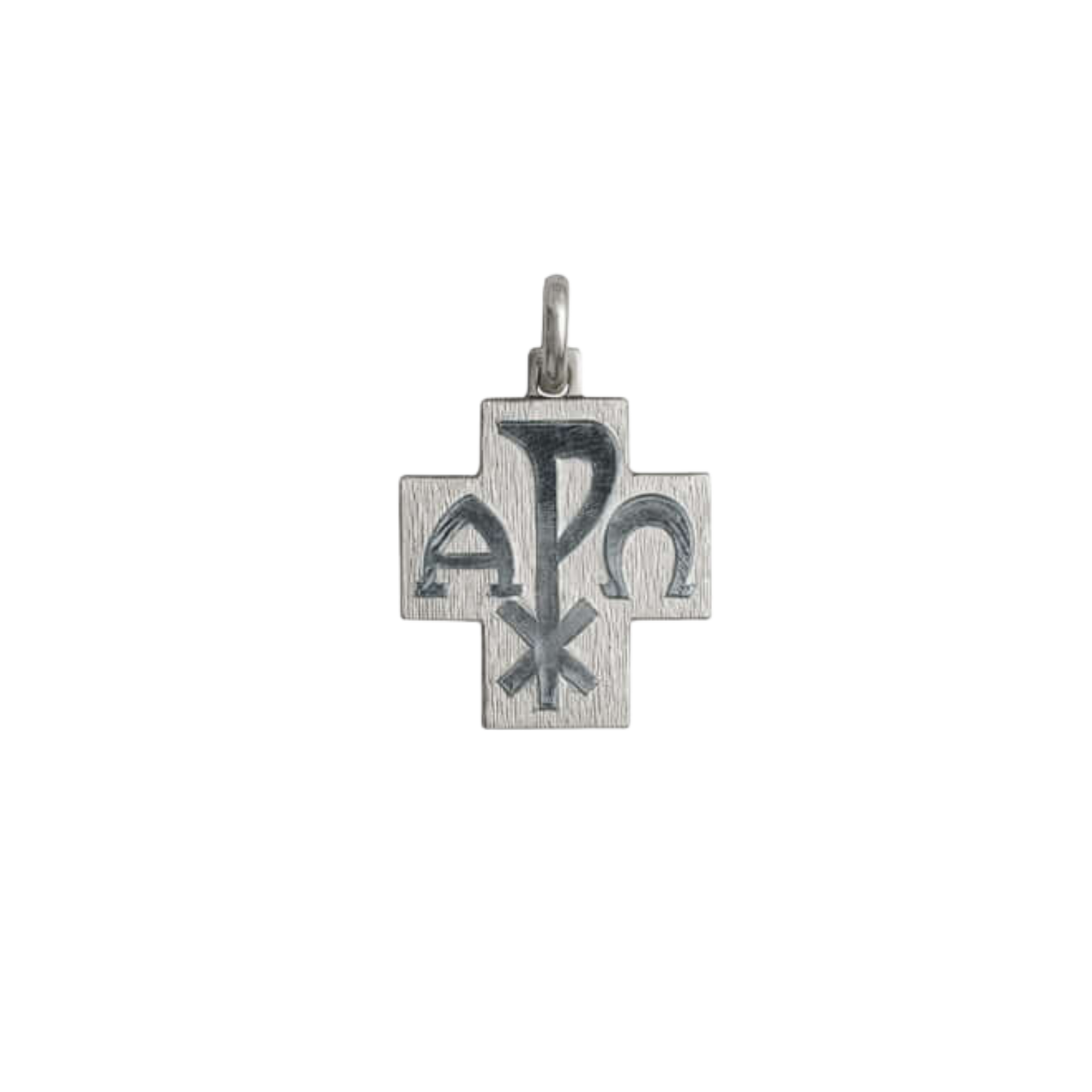 PEACE - PENDENTE CROCE - ARGENTO