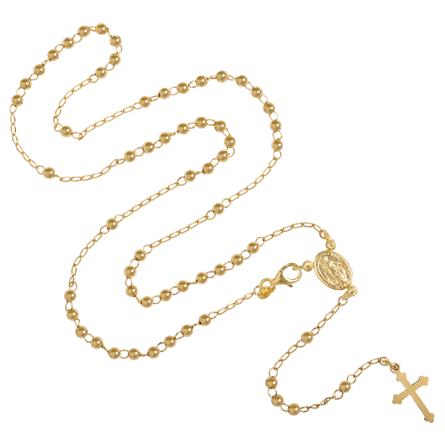 COLLANA ROSARIO - VERMEIL ARGENTO