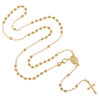COLLANA ROSARIO - VERMEIL ARGENTO