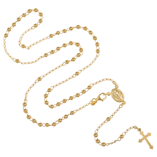 COLLANA ROSARIO - VERMEIL ARGENTO