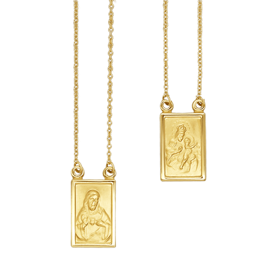 SCAPULAR COLLANA - ORO