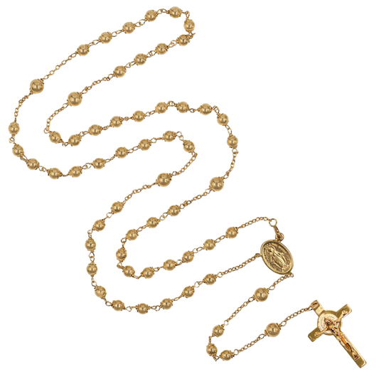 ST BENEDICT ROSARIO - ORO