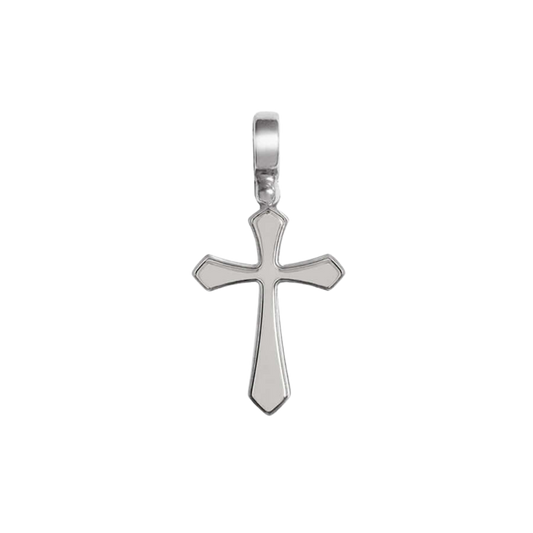 PENDENTE CROCE - ARGENTO