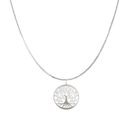 TREE OF LIFE COLLANA - ARGENTO