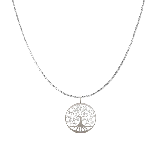 TREE OF LIFE COLLANA - ARGENTO