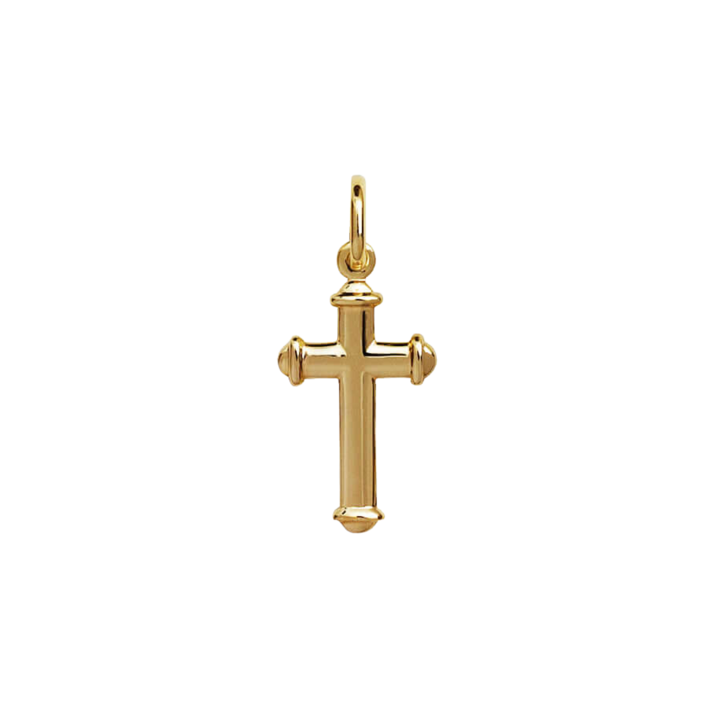 PENDENTE CROCE - VERMEIL ARGENTO