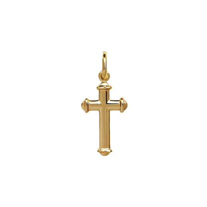 PENDENTE CROCE - VERMEIL ARGENTO