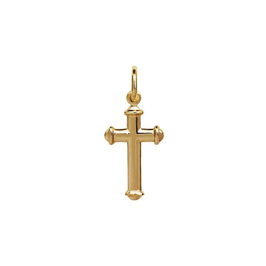 PENDENTE CROCE - VERMEIL ARGENTO