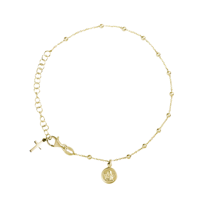 BABY BRACCIALETTO ROSARIO - VERMEIL ARGENTO