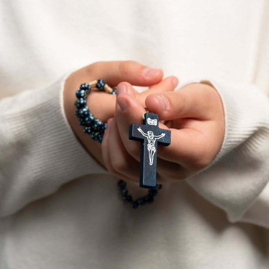 CHILDREN’S ROSARIO - BLUE LEGNO