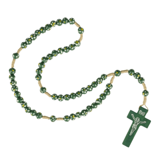 CHILDREN’S ROSARIO - GREEN LEGNO