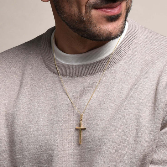 CLASSIC PENDENTE CROCE - ORO