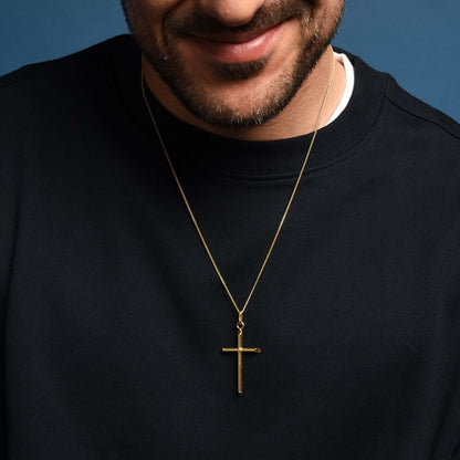 CLASSIC PENDENTE CROCE - VERMEIL ARGENTO