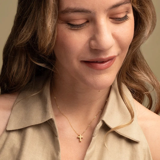 COLLANA CROCE - ORO