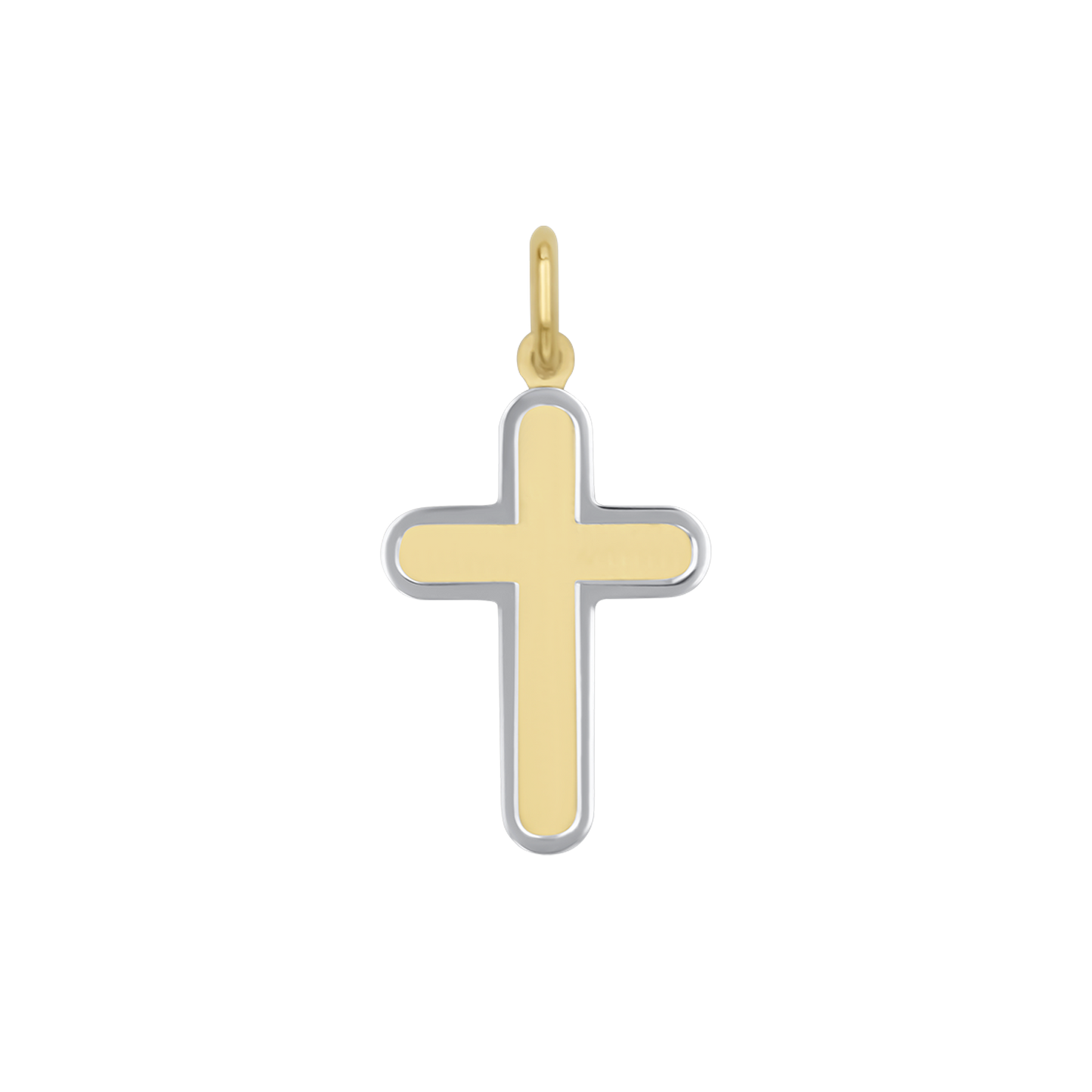 PENDENTE CROCE - GOLDEN ARGENTO