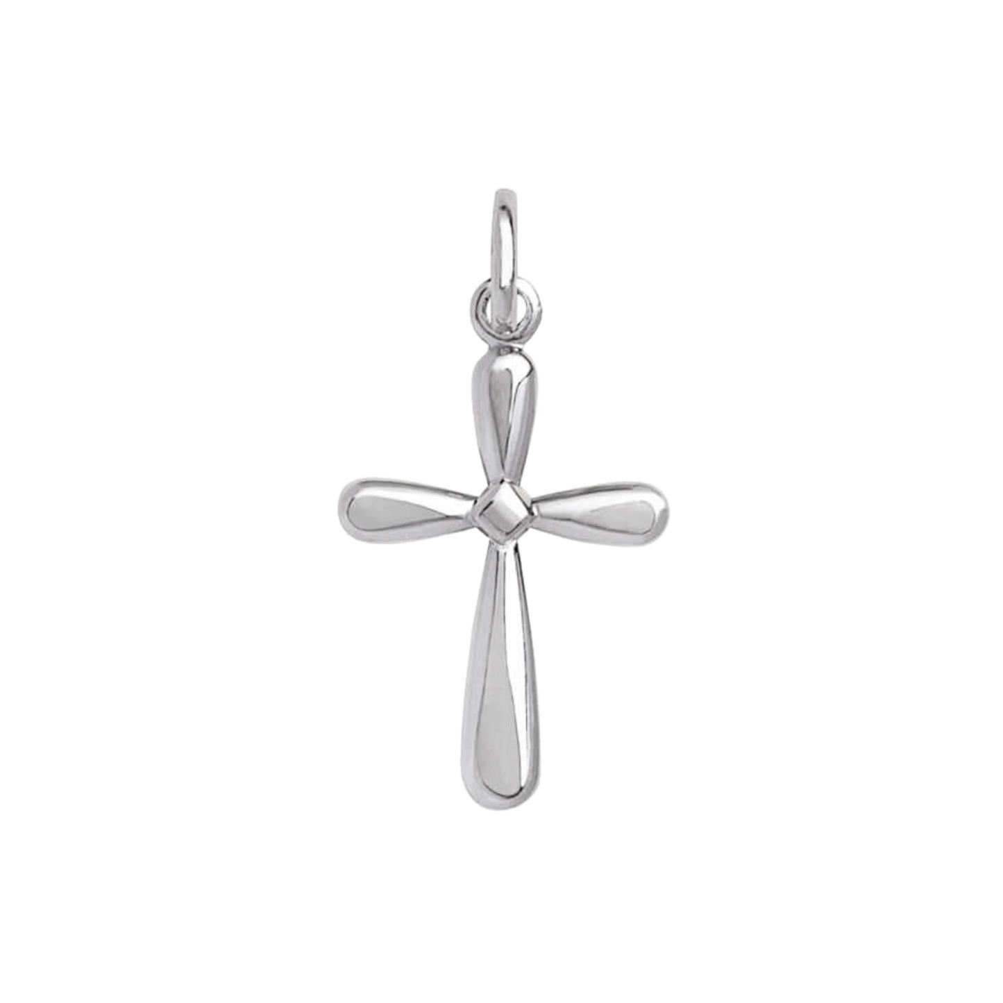 PENDENTE CROCE - ARGENTO