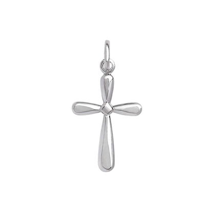 PENDENTE CROCE - ARGENTO