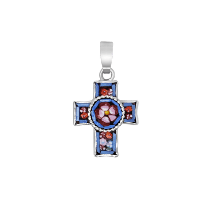 PENDENTE CROCE - MICROMOSAIC GIOIELLI - METAL