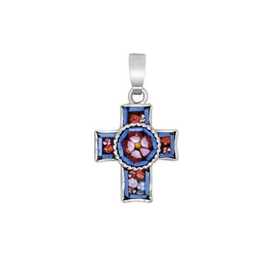 PENDENTE CROCE - MICROMOSAIC GIOIELLI - METAL