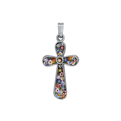 PENDENTE CROCE - MICROMOSAIC GIOIELLI - METAL