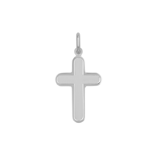 PENDENTE CROCE - ARGENTO