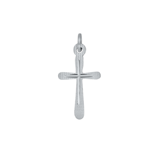 PENDENTE CROCE - ARGENTO