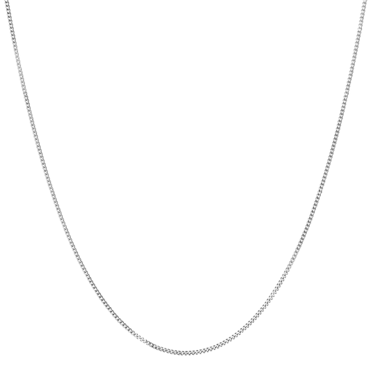 CURB - CATENA - BIANCO ORO