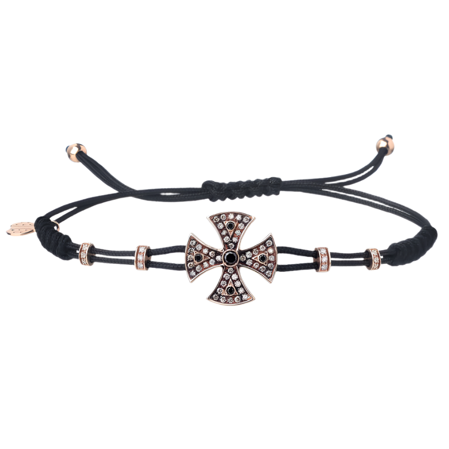 CELTIC CROCE - CRISTIANO BRACCIALETTO - YELLOW ORO E DIAMONDS