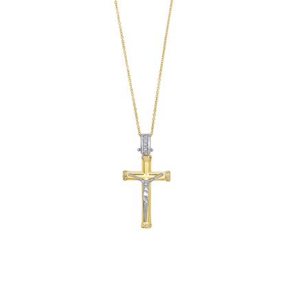 DIAMOND CROCIFISSO - COLLANA - ORO