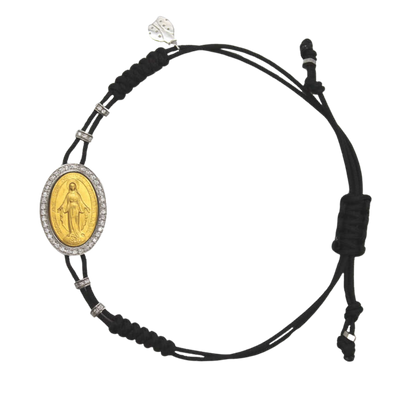 MIRACULOUS MEDAGLIA BRACCIALETTO - ORO E DIAMONDS
