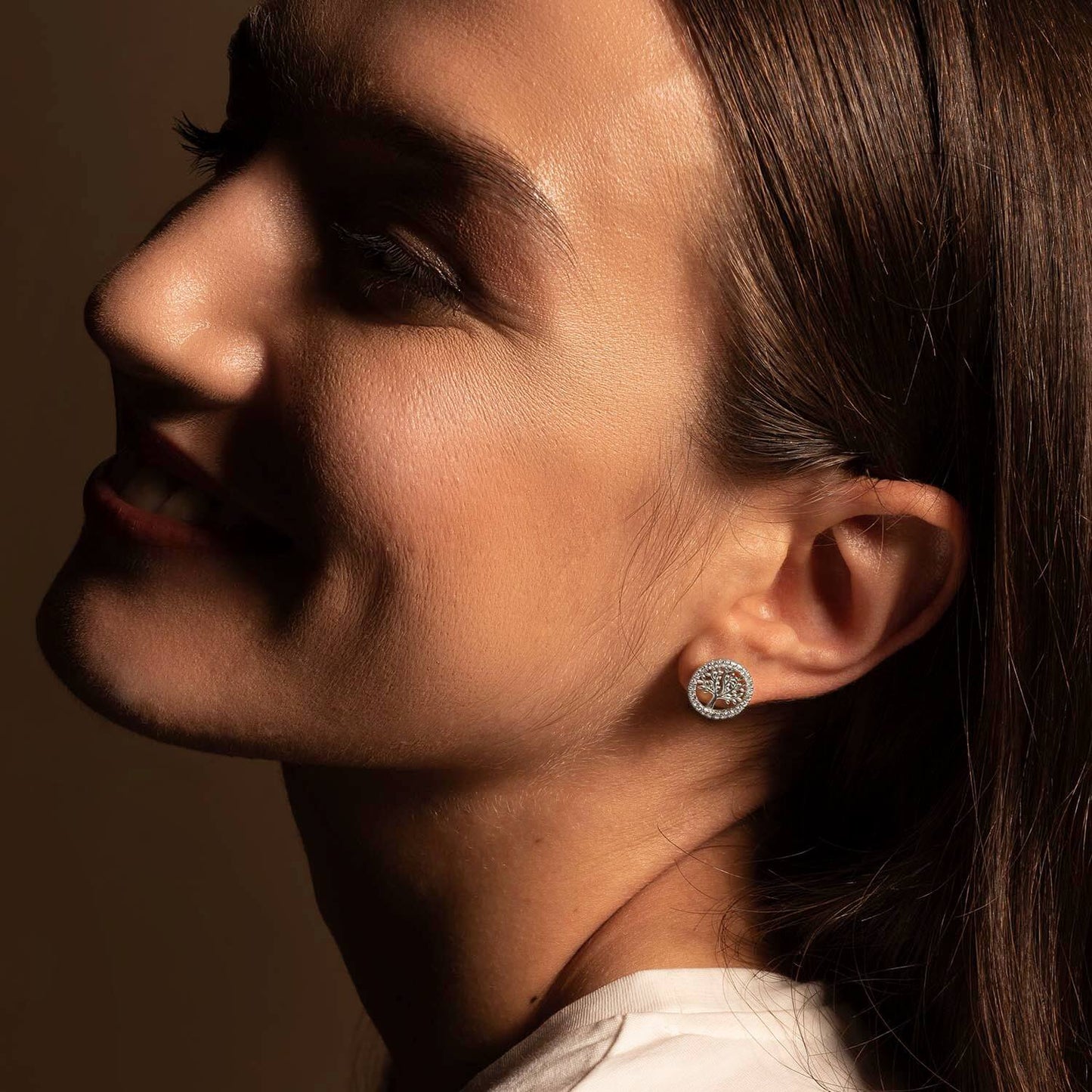 TREE OF LIFE - ORECCHINI - ARGENTO E ZIRCONIA
