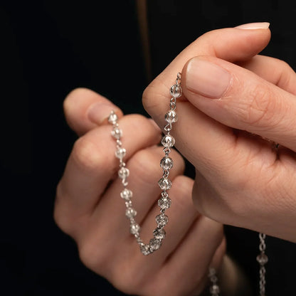 FILIGREE ROSARIO - ARGENTO