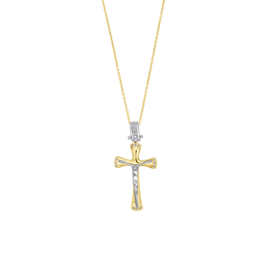 DIAMOND CROCIFISSO - COLLANA - ORO