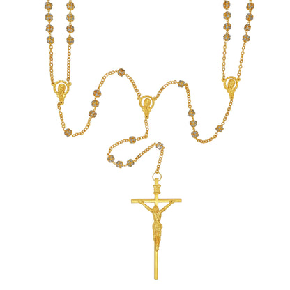 WEDDING LASSO ROSARIO - GOLDEN METAL