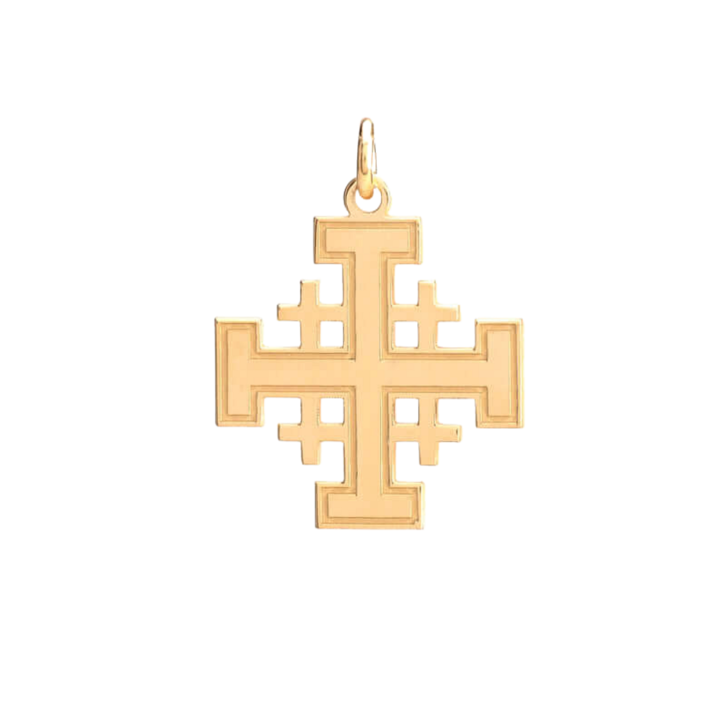 JERUSALEM CROCE - VERMEIL ARGENTO