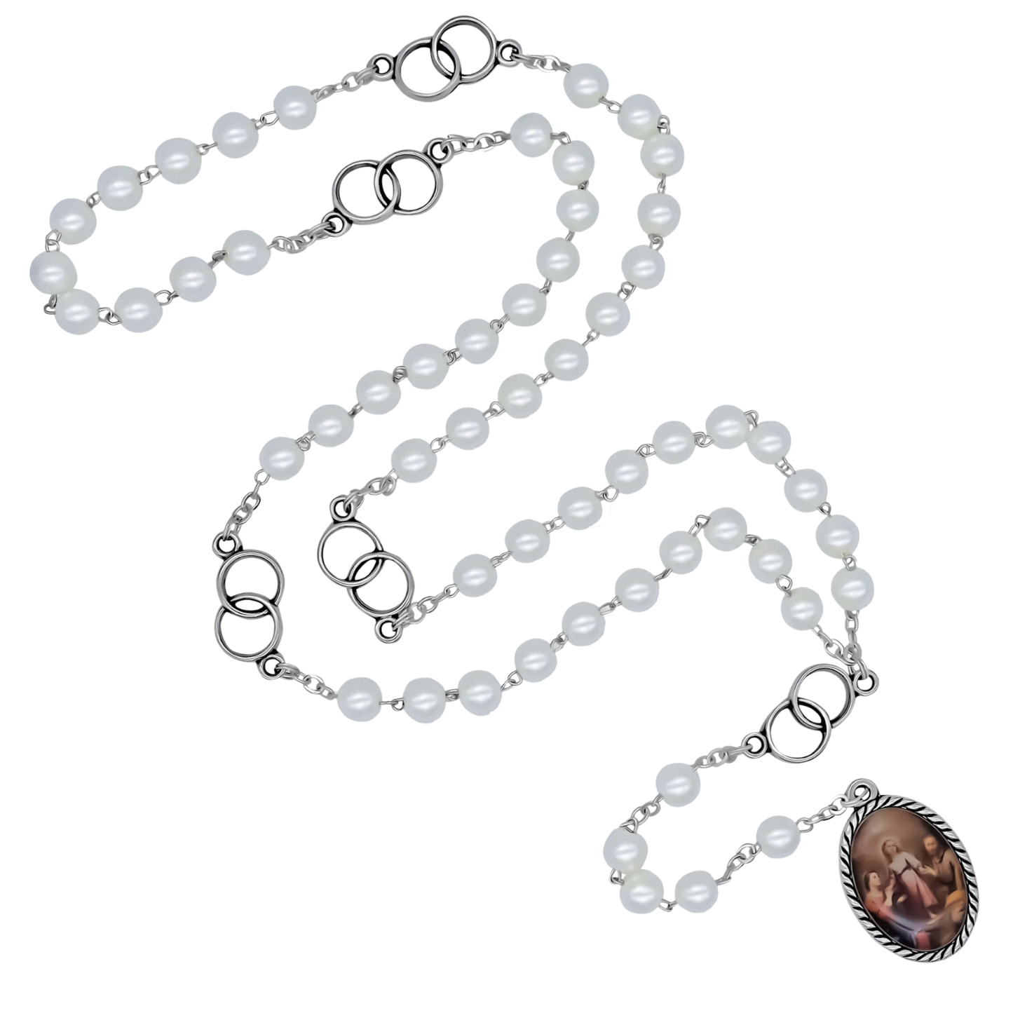 SACRA FAMIGLIA CHAPLET - METAL
