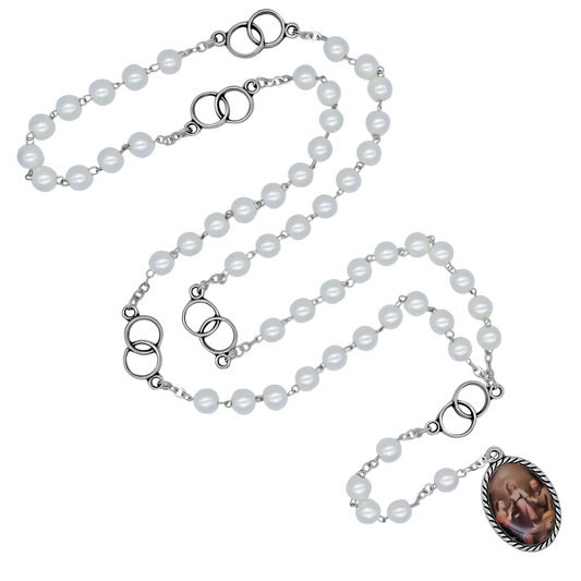 SACRA FAMIGLIA CHAPLET - METAL