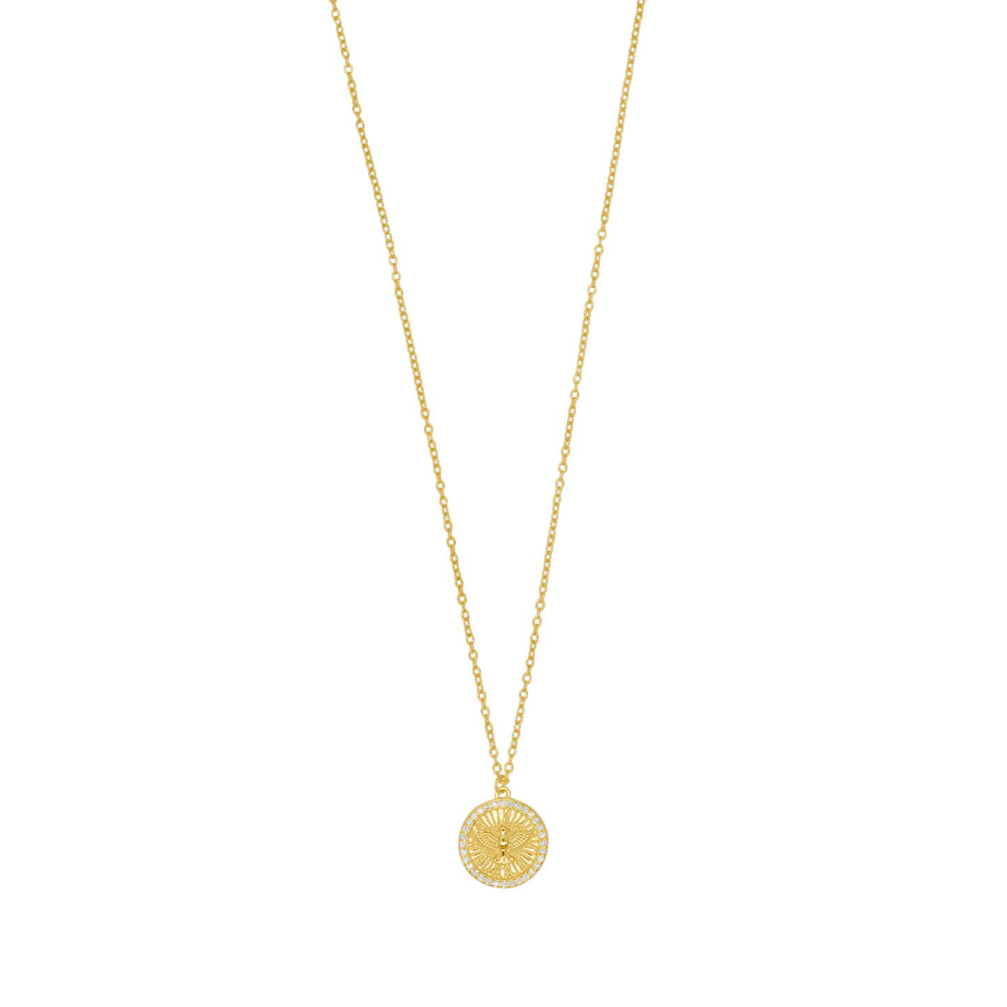 SPIRITO SANTO COLLANA - GOLDEN ARGENTO